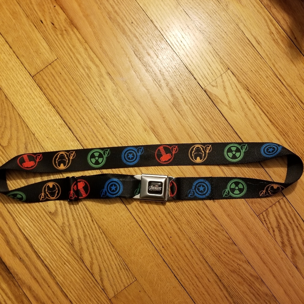 Avengers buckle belt